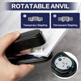 thumbnail image 7 of Deli Stapler Heavy Duty, 50 Sheet Capacity, Full Strip Staplers for Desk with 2000 Staples and Staple Remover, No Jam, Non-Slip Office Stapler with Staples for Office, Black, 7 of 7