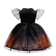 thumbnail image 5 of Toddler Girl Halloween Dress, Child Girls Short Sleeve Halloween Pageant Dress Party Gown Tutu Fancy Frock for Toddler Little Kid, Halloween Gifts, 5 of 8