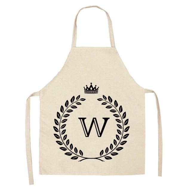 SMihono Kitchen Kitchen Kitchen Organisateurs et Rangement Tablier en Lin Kitchen - Tablier Sans Manches en Coton Lin Imprimé Lettre Gadgets Indispensable 2023