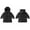 Black, variant on Toddler Girls Puffer Jackets, Windproof Hooded Full-Zip Fleece Padded Winter Coat for Kids Pink Size 4 T