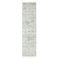 thumbnail image 2 of SAFAVIEH Berber Fringe Vinal Aztec Shag Runner Rug, Sage/Ivory, 2'2" x 10', 2 of 11