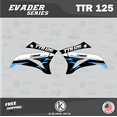 thumbnail image 4 of Kalair GFX Graphics Kit for Yamaha TTR125 (2008-2023) Evader Series, 4 of 5