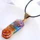 thumbnail image 2 of Collar de cristal curativo con energía espiritual para meditación de chakras para mujeres y hombres., 2 of 5