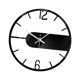 thumbnail image 4 of Reloj de pared colgante, moderno, decorativo, portátil, acrílico, silencioso, adorno para regalo, hotel, cafetería, restaurante, sala de estar, 4 of 8