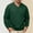 Army Green, variant on Men's V Neck Sweatshirt Fall Winter Casual Long Sleeve Casual Relaxed Fit Classic Sweat Shirts Soft Comfy Basic Pullover Shirt Black XL