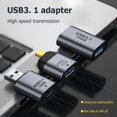 thumbnail image 2 of USB3.1 Gen2 Charging Data Transfer Adapter (USB 3.1 Male to USB 3.1 Female) Ndcxsfigh Para estrenar, 2 of 7