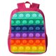 thumbnail image 3 of Bolsa de escuela para niños con impresión de burbujas de empuje de dibujos animados regalo inteligente de cognición de color JShteea libre de BPA, 3 of 8