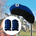 thumbnail image 3 of 11 unidades/juego de fundas para palos de golf para hierros, protector de palos con número impreso, fundas de neopreno para la cabeza - 3, 4, 5, 6, 7, Sunnimix Cubiertas de hierro de golf, 3 of 8