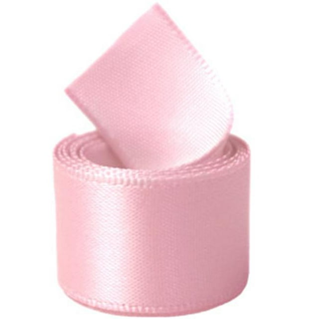 Papilion R07430538011550YD 1.5 in. Single-Face Satin Ribbon 50 Yards - Powder Pink
