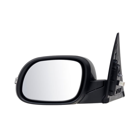 75034K - Fit System Driver Side Mirror for 14-18 Kia Soul, textured black w/ PTM cover, w/ turn signal, foldaway, w/o memory, Heated Power