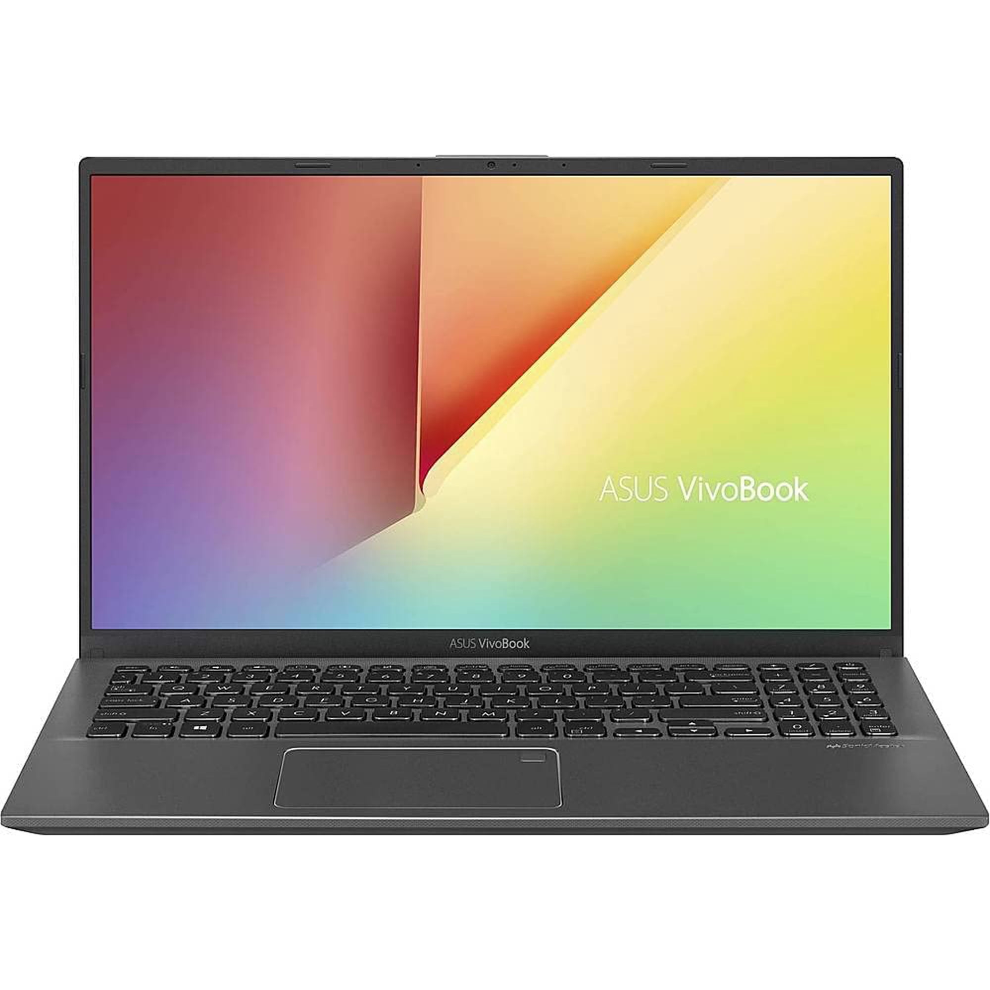 ASUS VivoBook 14"" FHD (1920x1080) Laptop, AMD Quad-core Ryzen 7 3700U, 8GB DDR4 512GB PCIe SSD, Bluetooth, Webcam, Backlit Keyboard, Fingerprint Reader, Windows 10 Home, Gray