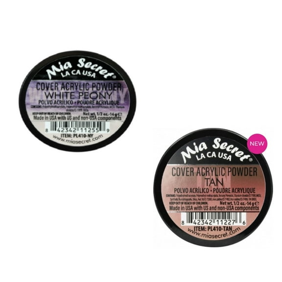 Mia Secret - COVER (WHITE PEONY   TAN) 0.5 oz