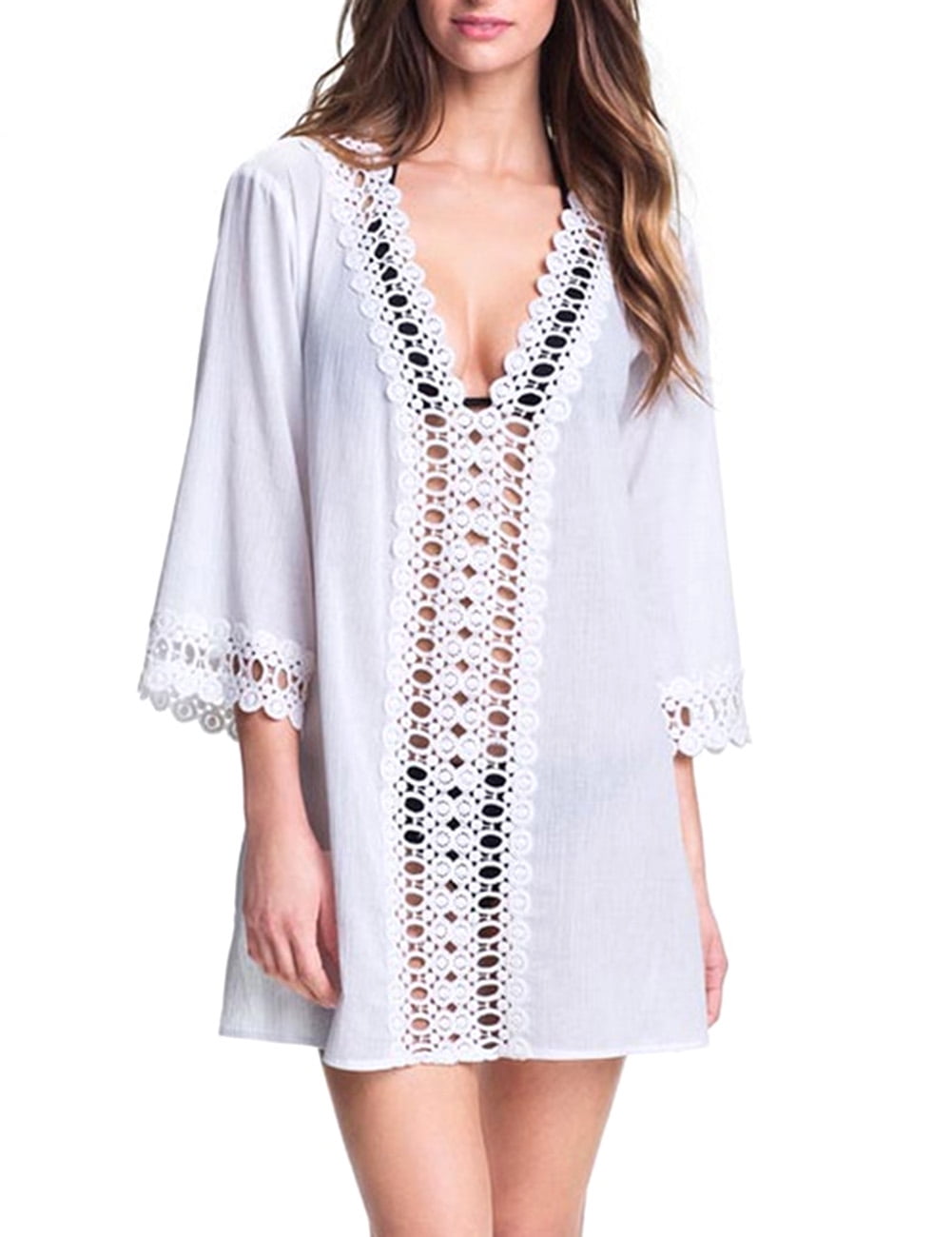 beach cover up dresses walmart