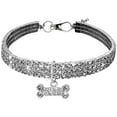 thumbnail image 1 of ZAXARRA Collier pour Chien Collier Brillant en Strass, Réglable, 1 of 6