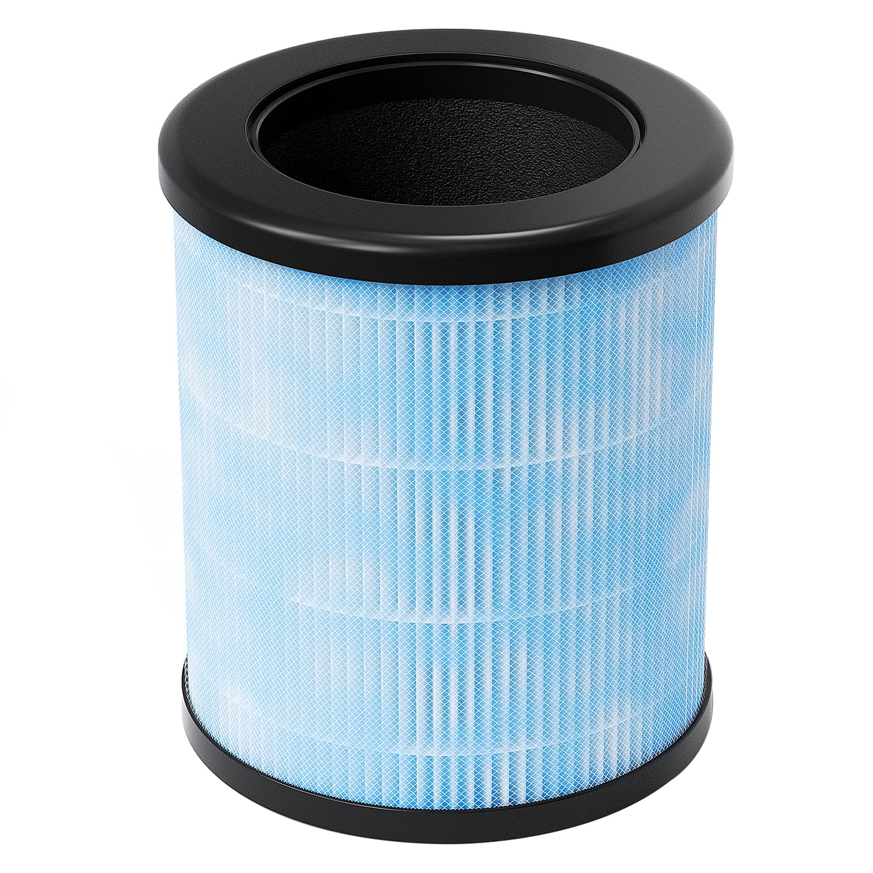 BREEZOME Air Filter Replacement 4-in-1 High-Efficiency H13 HEPA Air Filter for Smoke Pollen Dander Hair Smell Suitable for DH-JH03