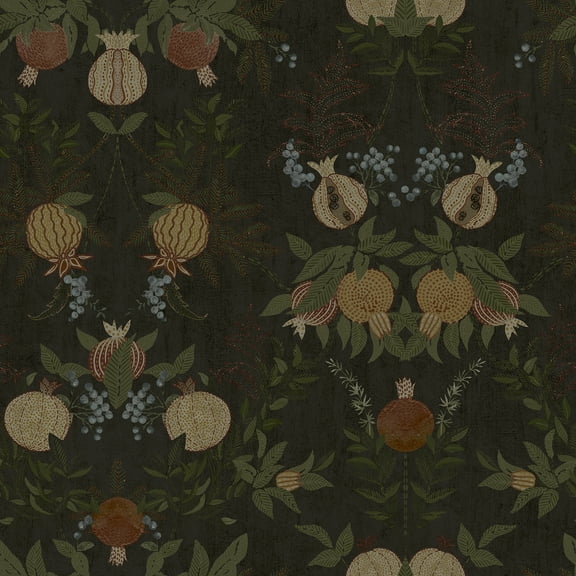 Chris Loves Julia Melograno Cinder Peel and Stick Wallpaper