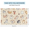 thumbnail image 2 of Cute Dog Beach Towel – with A Unique Design, Extra Large,XL (32”x 63”) for Kids & Adults, 2 of 7
