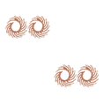 thumbnail image 4 of Pendientes de cristal Minnieouse colgante Vintage joyería de moda para baile oro 1 par, 4 of 6