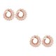 thumbnail image 4 of Pendientes de cristal Minnieouse colgante Vintage joyería de moda para baile oro 1 par, 4 of 6