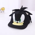 thumbnail image 3 of Figura de acción de Sonic, gorra de borde plano, gorra con visera, nudillos, sombra, algodón, hip hop, gorra de béisbol para niños, protector solar, dibujos animados, regalos de cumpleaños, 3 of 5