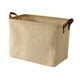 thumbnail image 2 of Cesta de almacenamiento para armario, cesto para ropa, contenedor para artículos diversos, cubo de almacenamiento decorativo, caja de almacenamiento A cuadros, 2 of 8