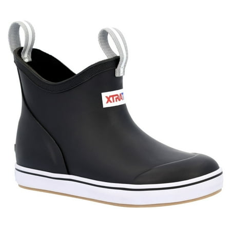

Xtratuf Kid s Ankle Deck Boot Black Big Kid Size 1