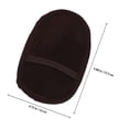 thumbnail image 2 of unbranded Guantes Para Pulir Y Limpiar Zapatos Y Muebles En PU Material Fieltro Suave Marrón, 2 of 6