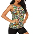 thumbnail image 2 of Fotbe Vegan1 Womens Loose Fit Casual Flowy Slim-Fit Tank Tops Athletic Round Neck Trendy Sleeveless Summer Tops for Gym and Yoga-XX-Large, 2 of 7