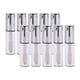 thumbnail image 2 of 10 piezas de 1,2 ml Mini envases reutilizables transparentes vacíos para brillo de labios de viaje vacíos para labios Plata, 2 of 9