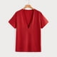 thumbnail image 4 of pstuiky Camisas de manga corta para hombre, Camiseta deportiva de manga corta con cuello redondo para hombre, color liso, para correr al aire libre camisetas de hombre xl, 4 of 5