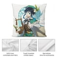 thumbnail image 5 of Genshin Impact Pillow Case Soft Pillow Cover Pillowcase Decorative Cushion Cover Home Decor 22 "x22 ", 5 of 8