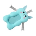 thumbnail image 3 of Almohadilla de suspensión para baño de bebé, cojín antideslizante seguro para recién nacidos, suministros de lavado universales, azul Kachus, 3 of 14