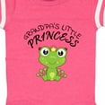 thumbnail image 4 of Inktastic Grandpa's Little Princess Cute Frog Girls Baby Bodysuit, 4 of 5