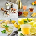 20 Pack Glitter Plastic Cups Gold Glitter Disposable Cups 9 Oz Clear Plastic Cups Old Fashioned ...