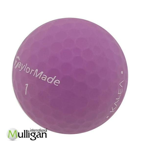 Mulligan - 96 Taylormade Kalea 5A Recycled Used Golf Balls, Purple