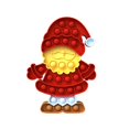 thumbnail image 1 of Navidad Papá Noel Push Bubble Toy Stress Relief Sensory Toys Regalo De Navidad Para Niños Adultos Guardurnaity HA046909-03, 1 of 6