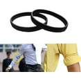 thumbnail image 2 of 2pcs-femmes Hommes Pulsera En Lastique En Couleur Unie Porte-mouchards Brazalete, 2 of 4