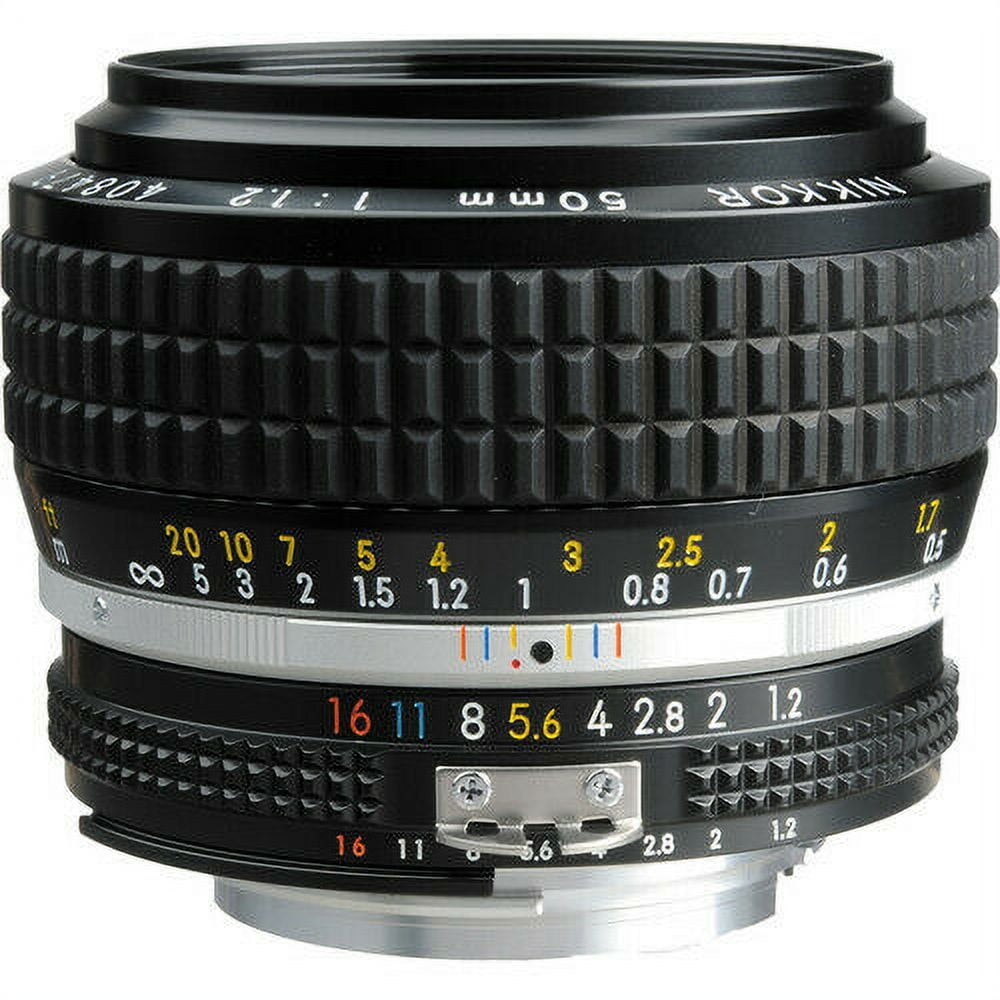 #371★動作品★ NIKKOR 50mm 1:2 Nikon Nikkor 50mm f/1.2 FX Manual Focus Lens - Walmart.com
