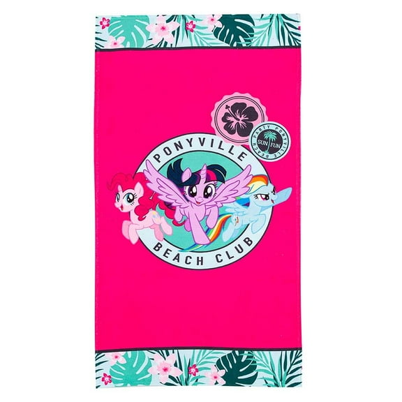 My Little Pony Beach Club Beach Towel, 30 x 60 inches