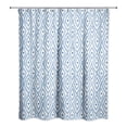 thumbnail image 2 of Creative Products Blue Southwest Diamond 71x74 Shower Curtain, 2 of 2