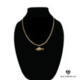 thumbnail image 1 of Collar de oro de 14 quilates con colgante de Atún, el mejor regalo unisex para madre, padre, novia, novio, ella, él, collar de cadena marinera de 14 quilates de Aria Jeweler Daily, 1 of 5
