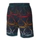 thumbnail image 4 of Fotbe Cartoon Sharks Trajes de Baño Estampados para Hombre, Shorts de Verano de Secado Rápido, Ropa de Playa, Bañadores-XX-Large, 4 of 6