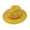 Yellow, variant on SUYIDA Stylish Unisex Fedora Hat for Outdoor Fashion and Sun with Classic Wide Brim Design