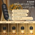 thumbnail image 4 of Candle Warmer Lamp with Timer,Candle Lamp with Dimmer,Wax Warmer Height Adjustable for Home Decor,Wax Melt Warmer for Scented Candles, 4 of 7