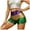 Purple, variant on Sequin Shorts for Women High Waisted Stretchy Glitter Belly Dance Jazz Hip Mardi Gras Party Clubwear (Green, L)
