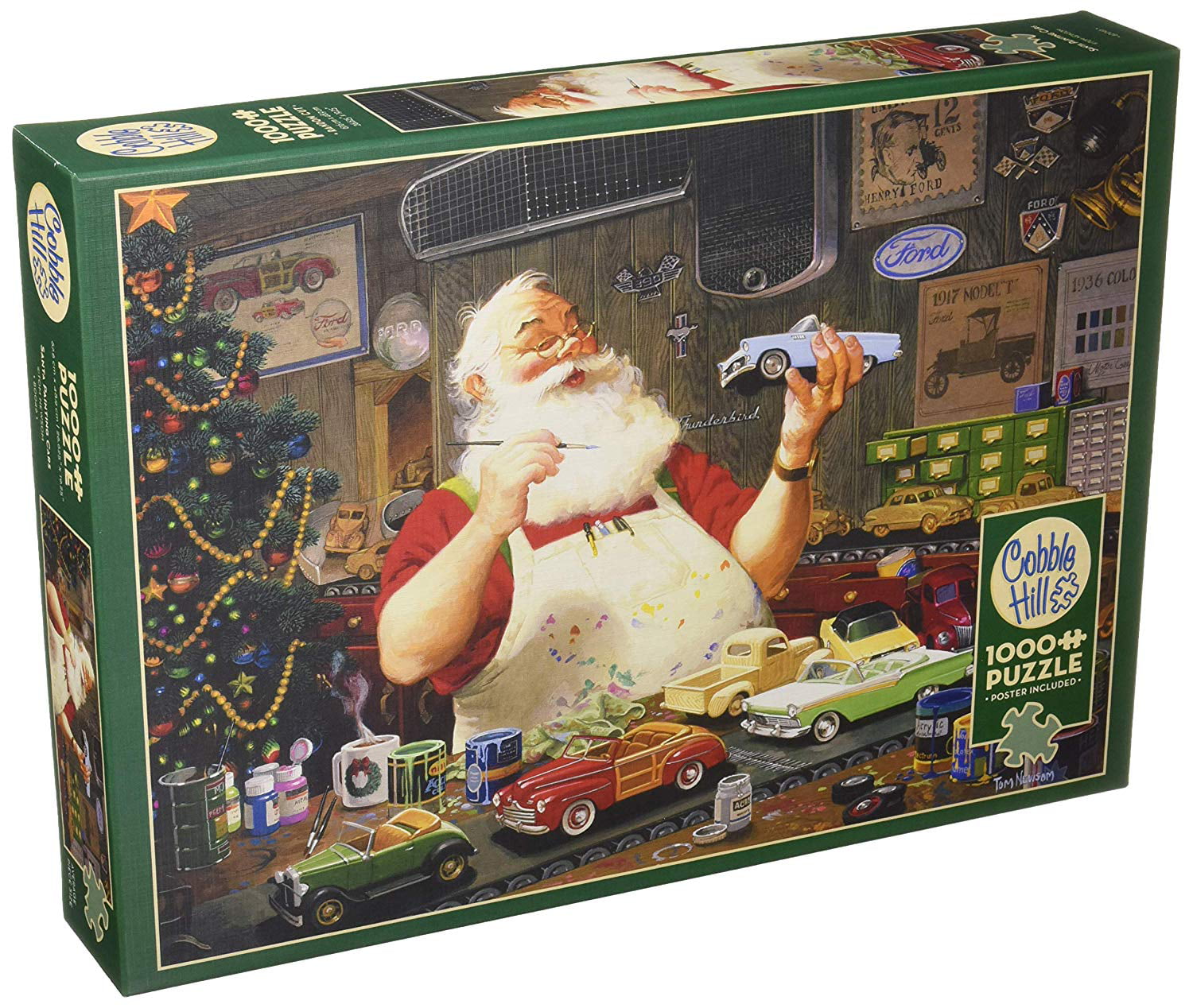 Santa's Hobby Cobblehill Puzzles 1000pc 