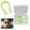 B, variant on Clearance! Lajdalh Swimming Nose Clip for Comfortable Breathing, Streamlined Nose Clip for Swim Training, Silicone Swim Nose Clip for Pool Workouts and Snorkeling