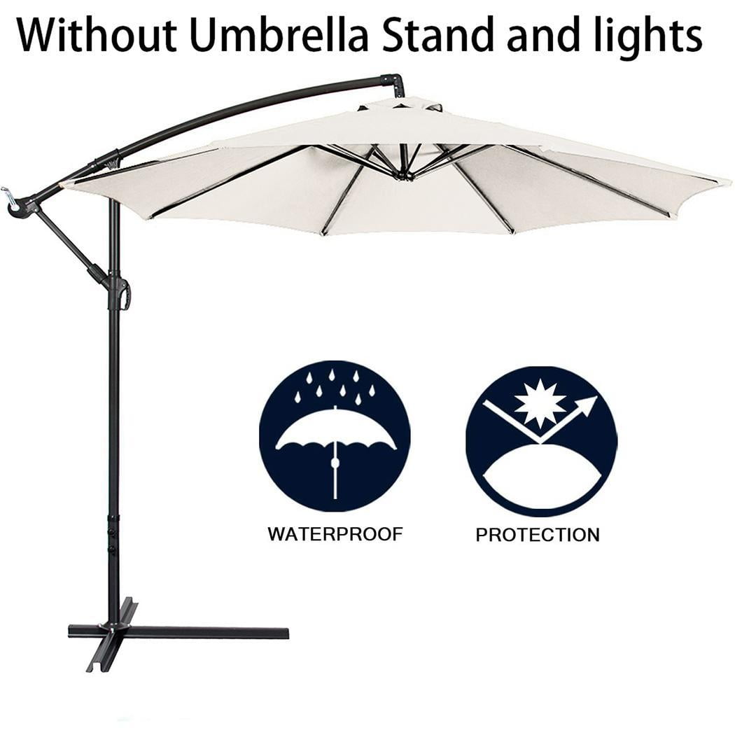 Patio Umbrella Cloth Outdoor Garden Waterproof Anti Uv Cover Accessories 8 Bones Without Umbrella Stand Walmart Canada