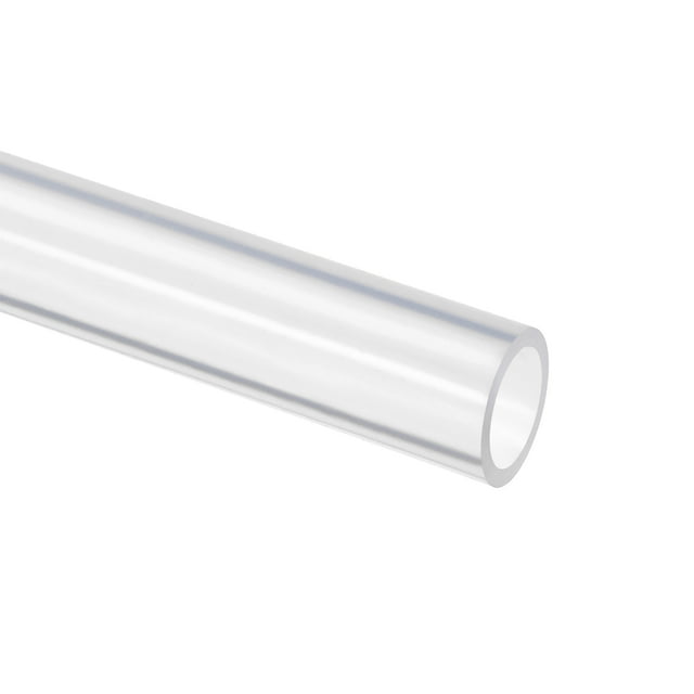 Tuberías de aire Uxcell para transferencia de agua, silicona, transparente, 1 pieza 0.47''x0.63''x3.28ft