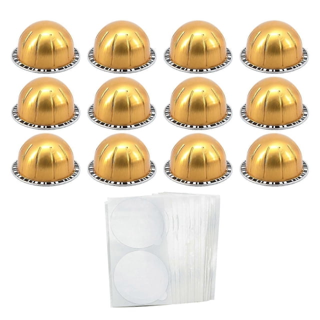 1 Set 80ML/40ML/150ML/230ML Coffee Capsule Shell DIY Reusable Coffee Capsule Cup for Nespresso Vertuo